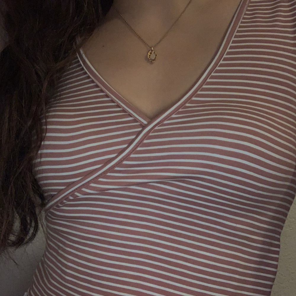 CrossFit stripped cropped shirt <33
